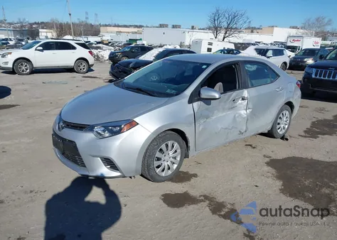 2016 Toyota Corolla Le from USA, damaged, VIN 2T1BURHE9GC648194